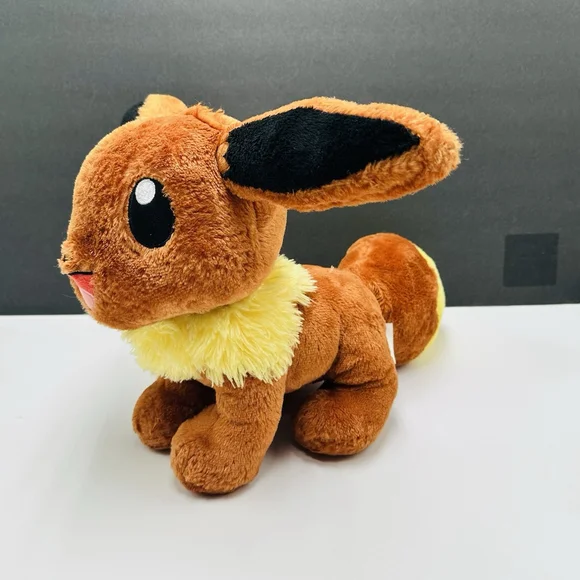 Build-A-Bear Workshop Pokémon EEVEE 16” Plush Stuffed Animal 2017 BAB No Sound - Picture 4 of 11